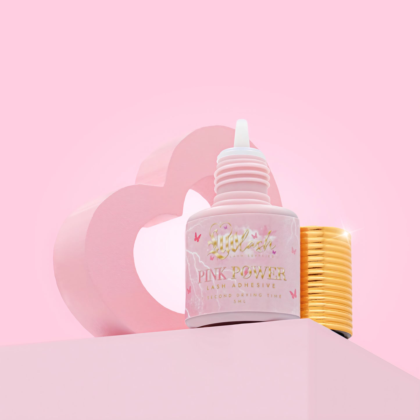 PINK POWER ADHESIVE (1 second trying time)