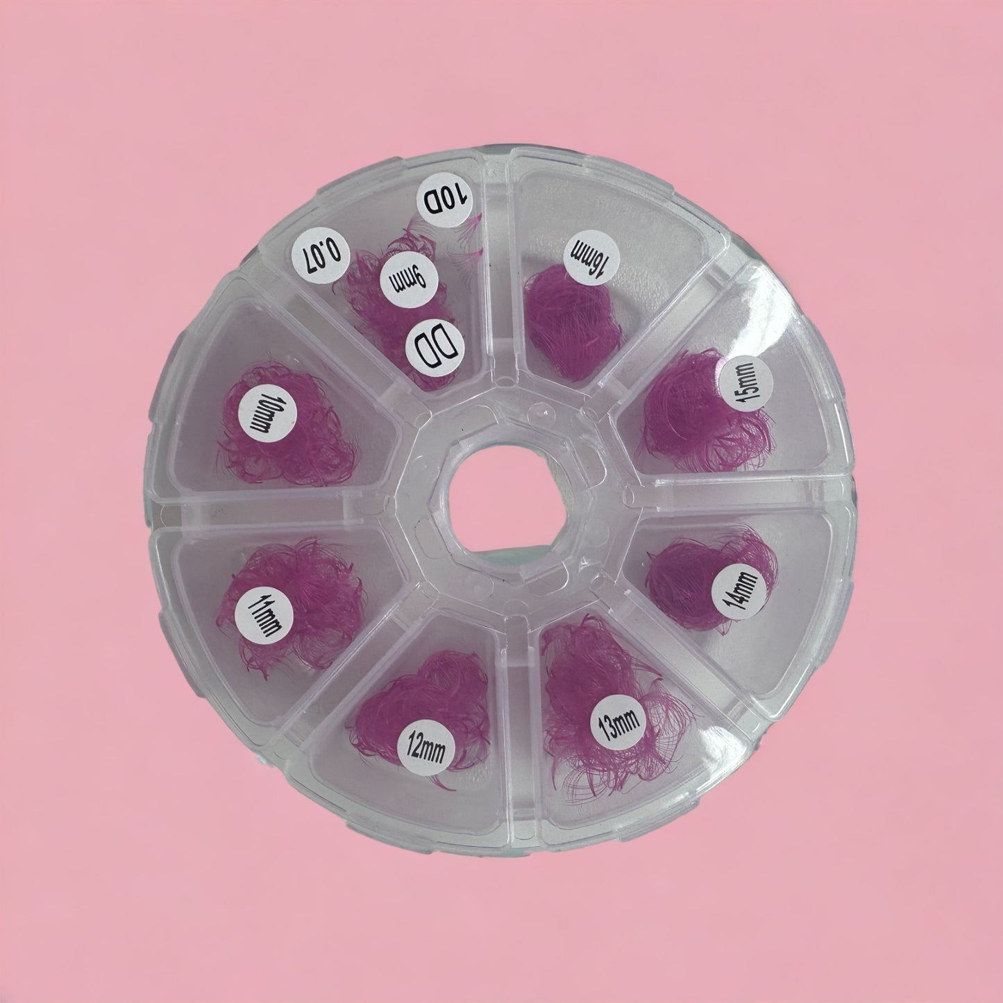 PINK PROMADES ! Mixed length 0.07 DD CURL 💕🌸🍭