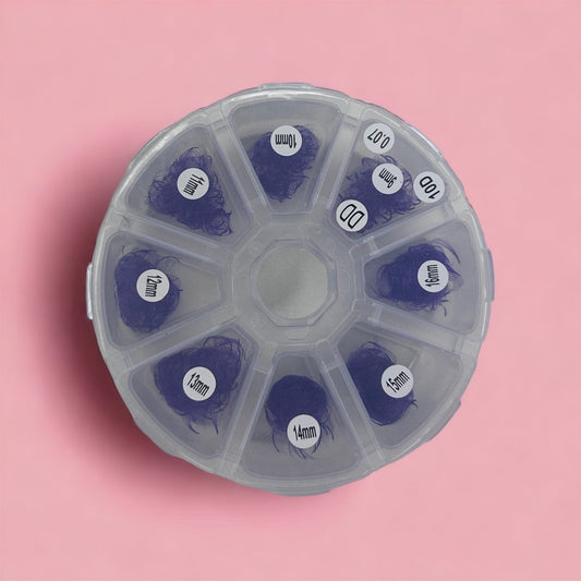 PURPLE PROMADES ! Mixed length wheel. 0.07 DD CURL 🫧💜🍭