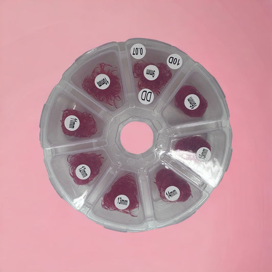 RED PROMADES ! Mixed length wheel. 0.07 DD CURL 🫧❤️