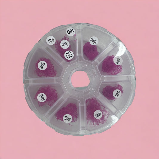 PINK PROMADES ! Mixed length 0.07 DD CURL 💕🌸🍭