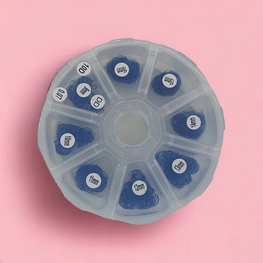 BLUE PROMADES ! Mixed length wheel. 0.07 DD CURL 🫧💙🍭