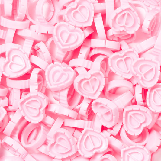 HEART GLUE RINGS 💗✨